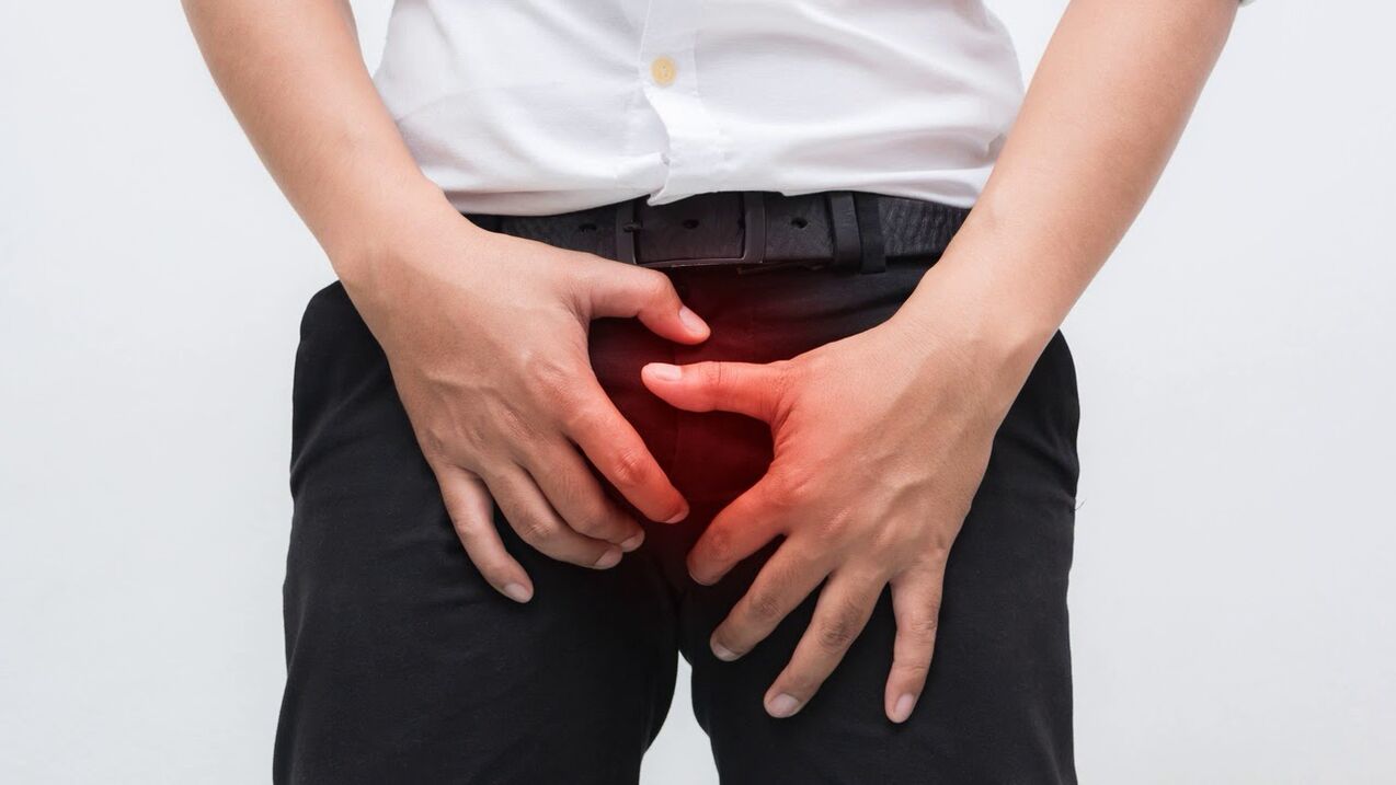 groin Schmerz mat Prostatitis
