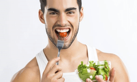 Geméis Salat fir Prostatitis