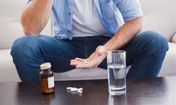 Behandlung vun Prostatitis mat Medikamenter doheem